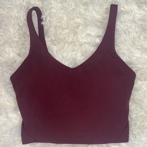 Cropped Yoga Sports Bra Tank